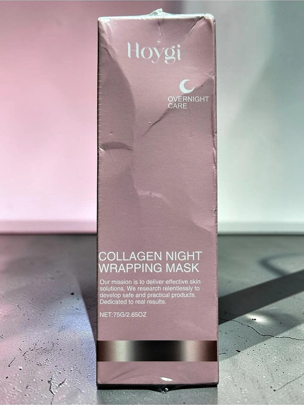 Hoygi Collagen Night Wrapping Mask in Pink NWT